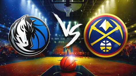 nuggets vs|NUGGETS at MAVERICKS .